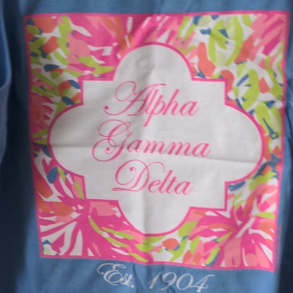 Alpha Gamma Delta tank top - Picture 4 of 8